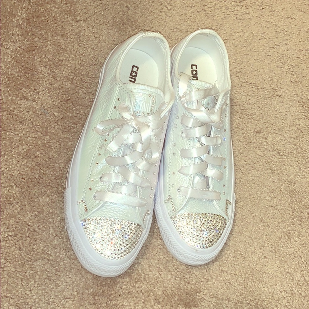 Blinged out converse